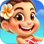 island splash: build resorts android application logo